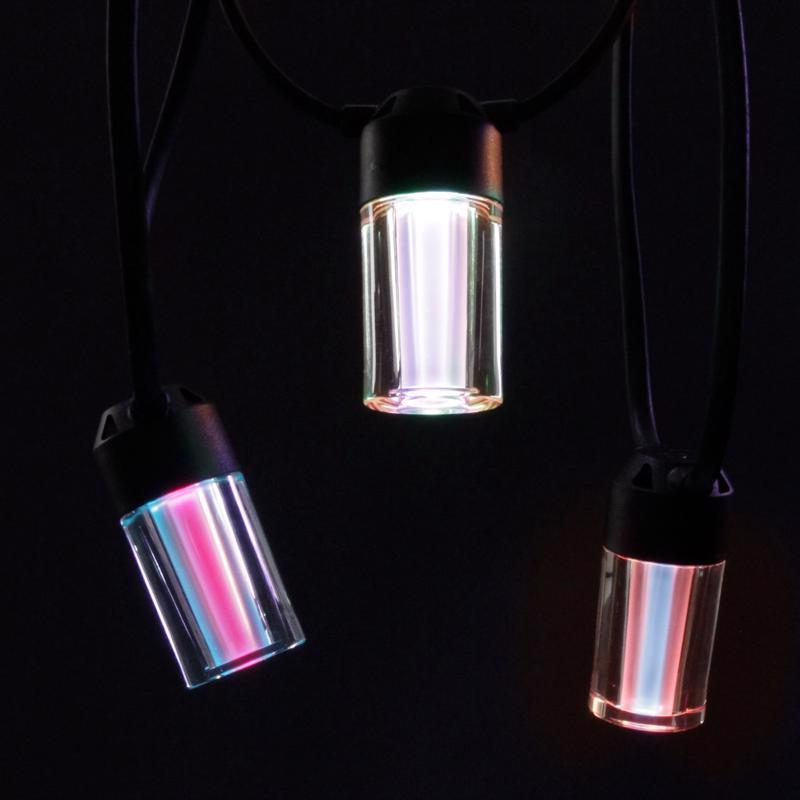 LIFX Smart Home LED Smart-Enabled String Lights Multicolored 24 ft. 12 lights