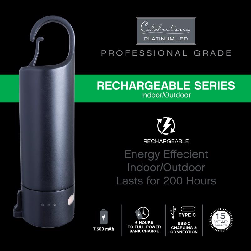 Celebrations Platinum Rechargeable Power Bank 1 pk