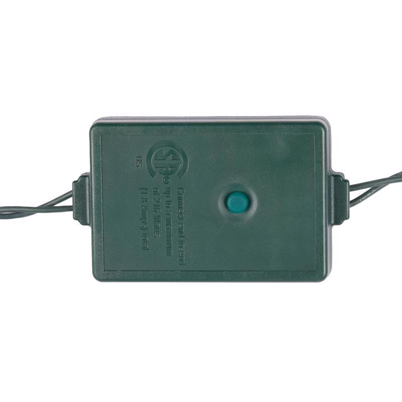 Celebrations Platinum LED C9 RGBW 25 ct String Lights w/Remote Christmas Lights 25 ft.