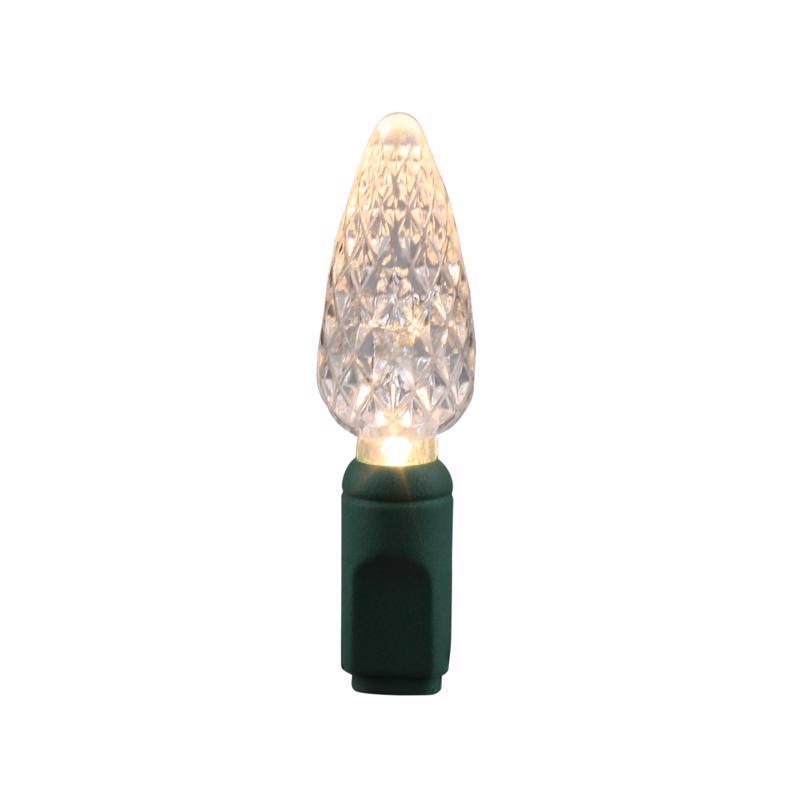 Celebrations Platinum LED C9 RGBW 25 ct String Christmas Lights 25 ft.