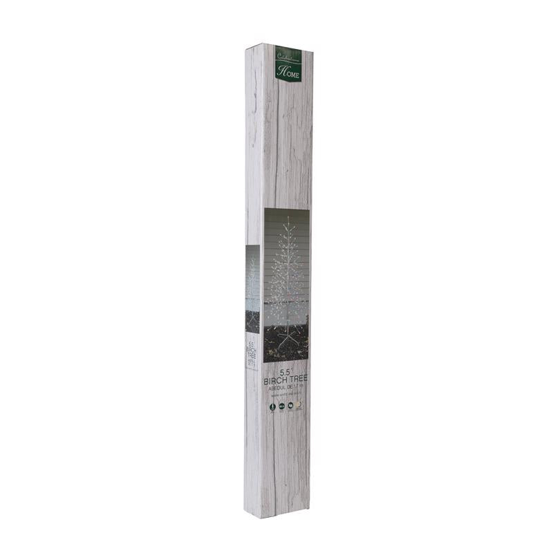 Celebrations LED Multi Birch 5.5 ft. Yard Decor