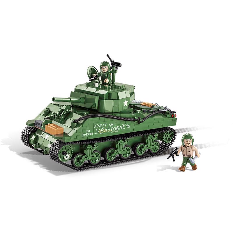 COBI Sherman M4A3E2 Block Set Green 720 pc
