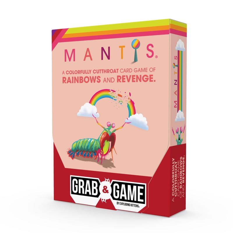 Exploding Kittens Mantis Grab & Game 63 pc, Pack of 8