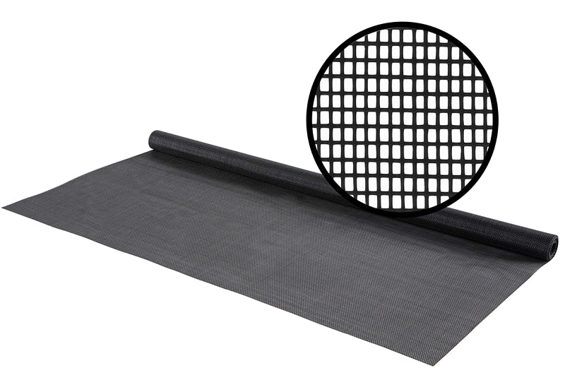 M-D 14147 Pet Screen Mesh, 7 ft L, 3 ft W, Fiberglass, Charcoal
