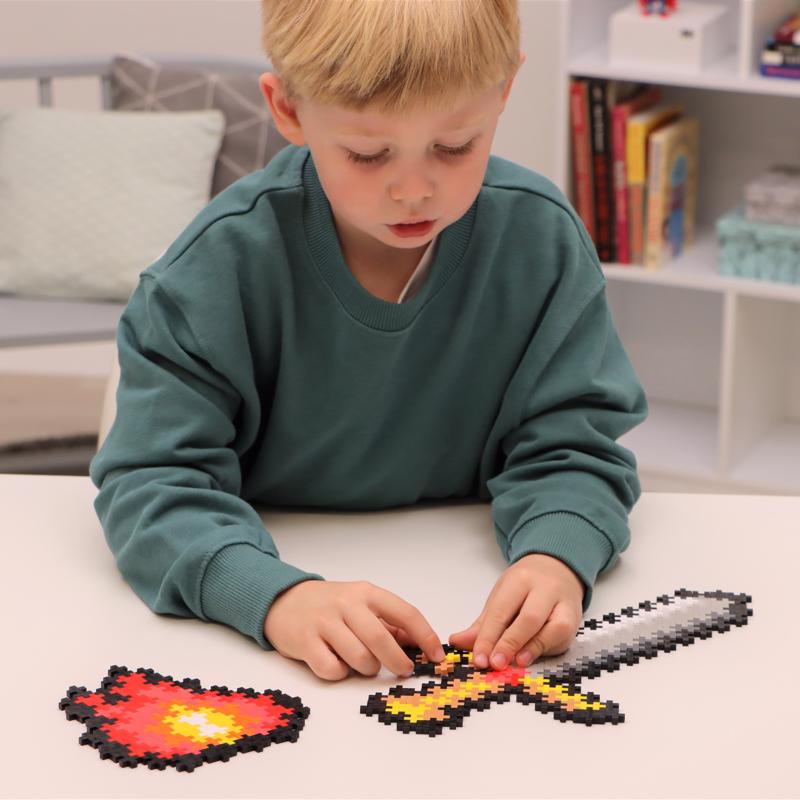 Plus-Plus Puzzle By Number Adventure Puzzle Multicolored 250 pc