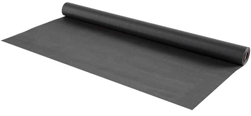 M-D 14143 Sun Screen Mesh, 7 ft L, 3 ft W, Fiberglass, Charcoal