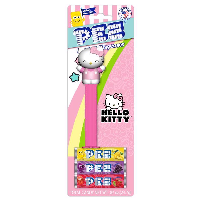 PEZ Hello Kitty Assorted Candy and Dispenser 0.87 oz, Pack of 12