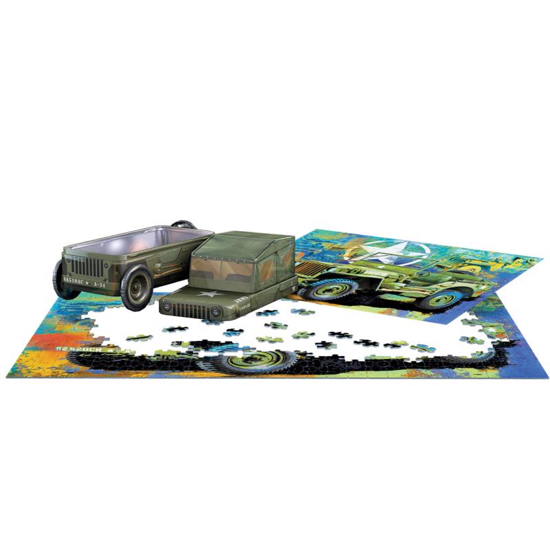 Eurographics Military Jeep Jigsaw Puzzle Multicolored 550 pc
