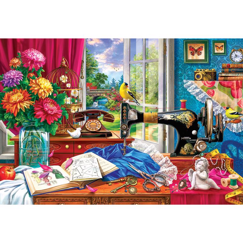 Eurographics Sewing Jigsaw Puzzle Multicolored 550 pc