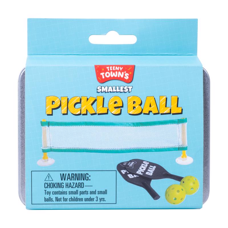 Fizz Teeny Town Pickle Ball Game Toy Multicolored, Pack of 6