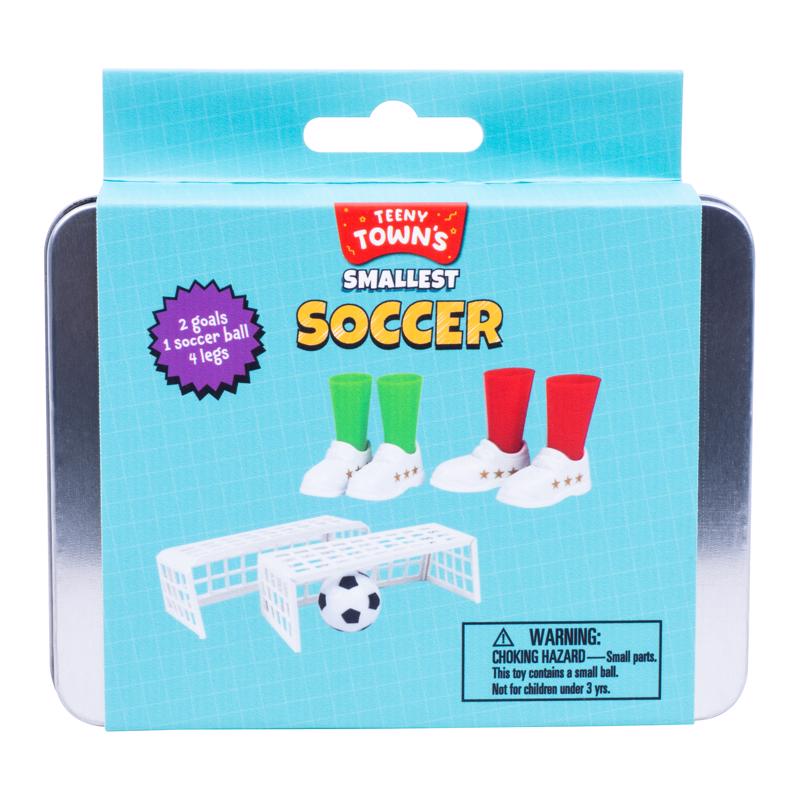 Fizz Teeny Town Soccer Game Multicolored, Pack of 6