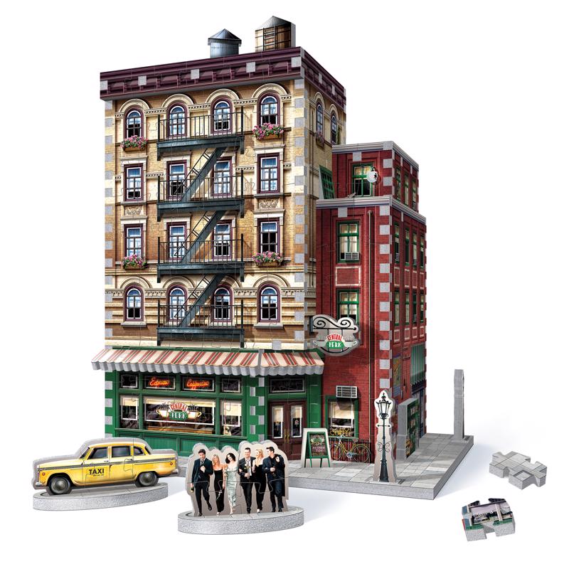 Wrebbit3D Friends Central Perk 3D Jigsaw Puzzle Multicolored 440 pc