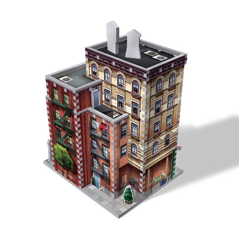 Wrebbit3D Friends Central Perk 3D Jigsaw Puzzle Multicolored 440 pc