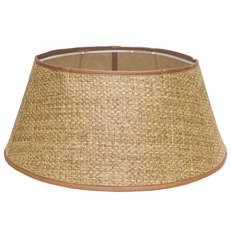 Dyno Walnut Faux Wicker Tree Collar 11 in., Pack of 4