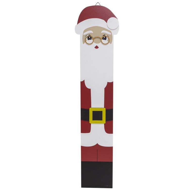Dyno Multicolored Santa & Snowman Porch Sign 40 in., Pack of 6