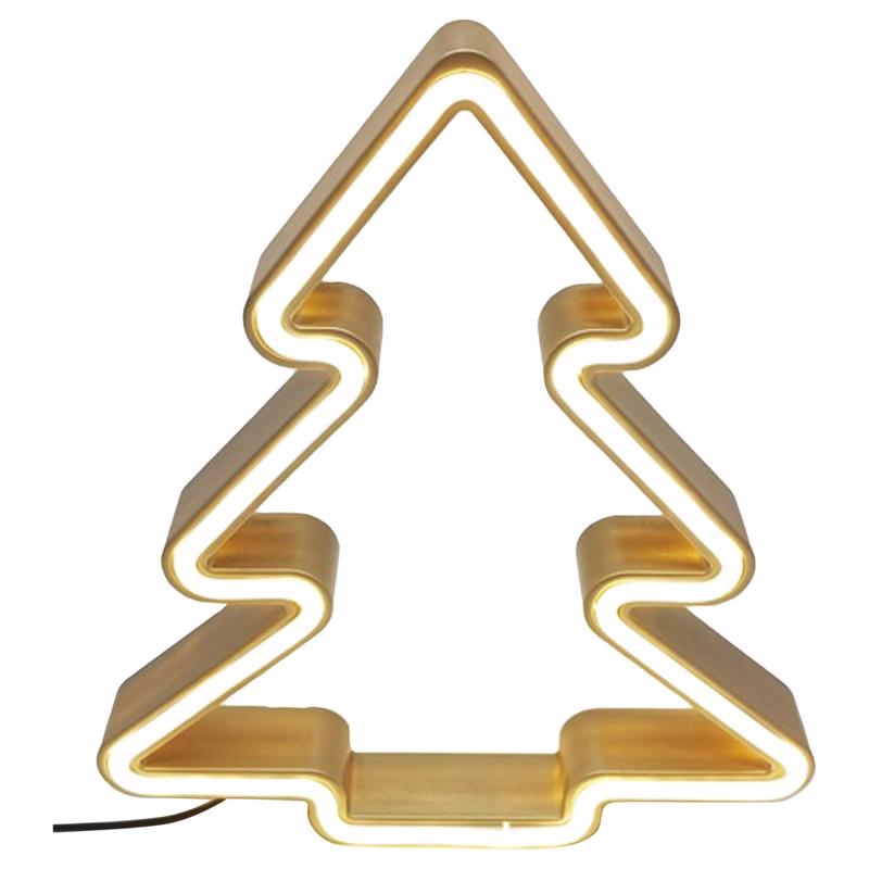 Celebrations LED Warm White Tree Table Decor 10 in., Pack of 5