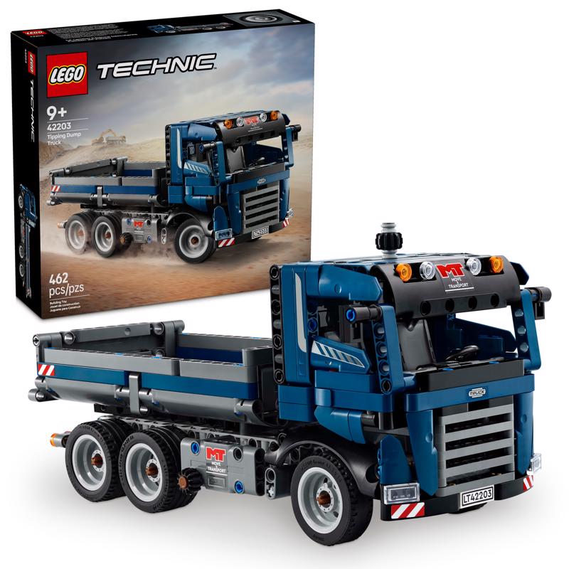 LEGO Technic Tipping Dump Truck Building Set Multi 462 pc