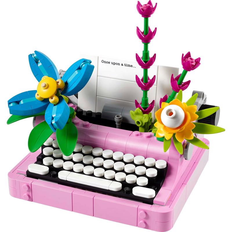 LEGO Creator Typewriter with Flowers Building Toy Multi 363 pc