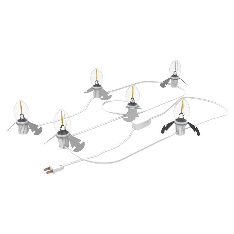 Stanley 6-Bulb C7 Replacement Cord 1 pk