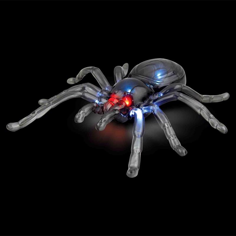 Magic Seasons Multicolored 8 in. LED Halloween Spider, Pack of 6