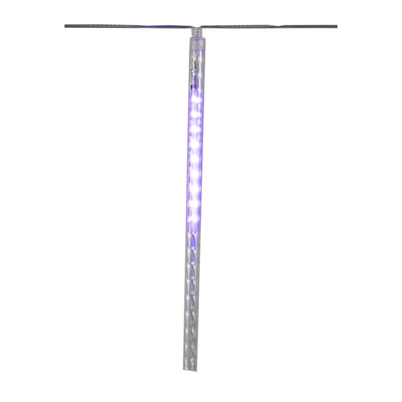 Celebrations Purple 12 in. LED Meteor Lights Halloween Decor