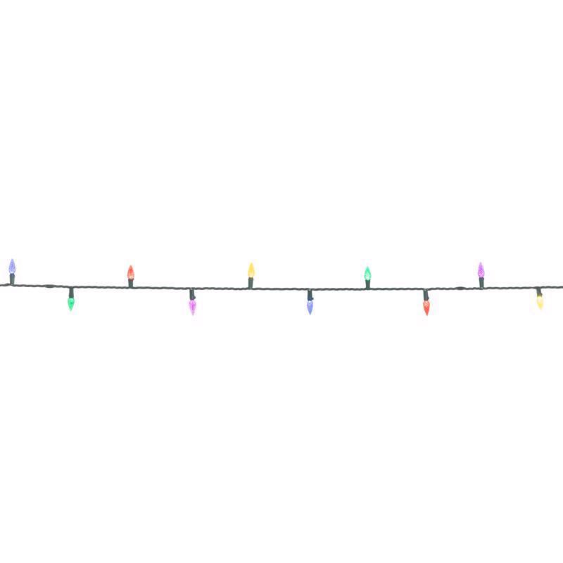 Celebrations Classic LED C6 Multicolored 300 ct String Christmas Lights 74.5 ft.
