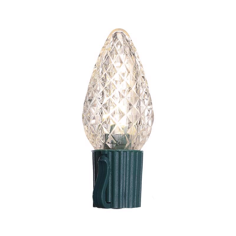 Celebrations Classic LED C9 Warm White 25 ct String Christmas Lights 16 ft.