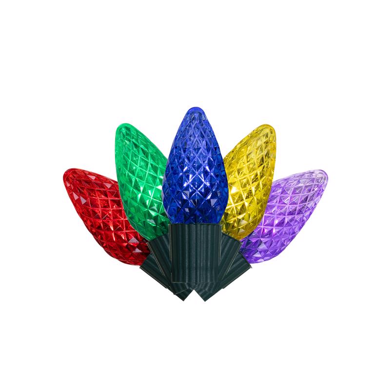Celebrations Classic LED C9 Multicolored 75 ct String Christmas Lights 49 ft.