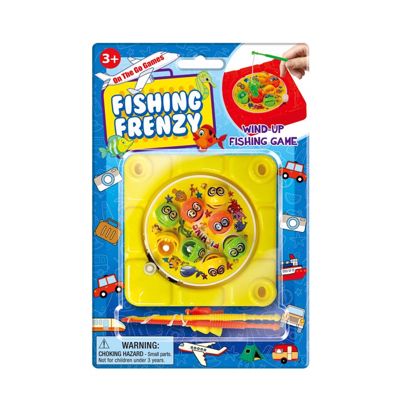 On the Go Games Fishing Frenzy Multicolored, Pack of 24