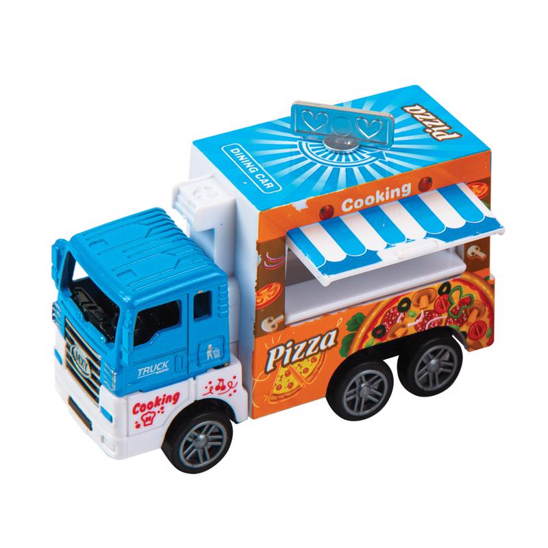 Playmaker Toys Food Truckz Multicolored, Pack of 24