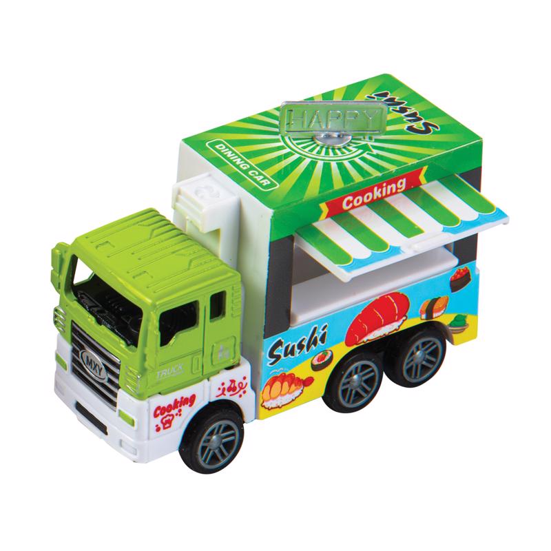 Playmaker Toys Food Truckz Multicolored, Pack of 24