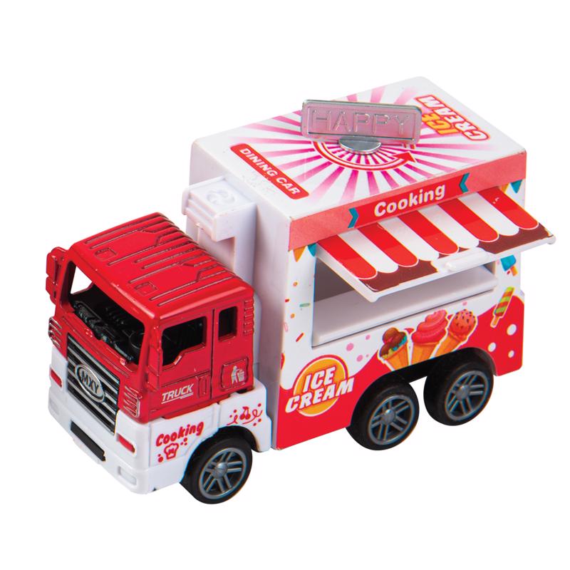 Playmaker Toys Food Truckz Multicolored, Pack of 24