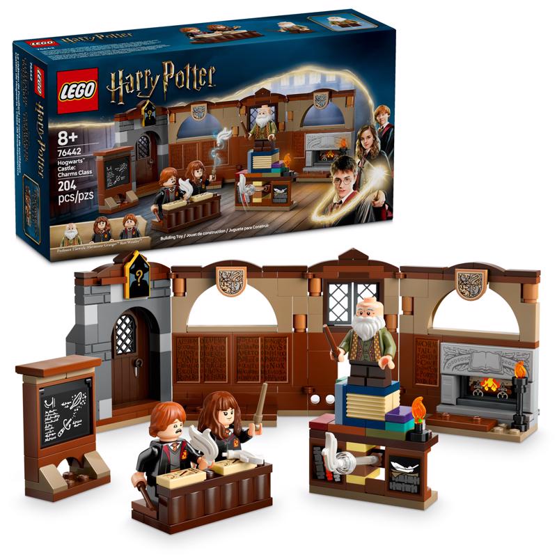LEGO Harry Potter Hogwarts Castle Charms Class Building Toy Multi