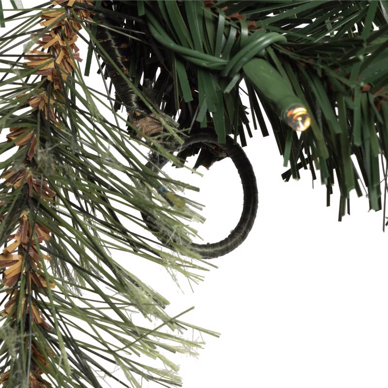 Celebrations 9 ft. L LED Prelit Multicolored Mixed Pine Garland