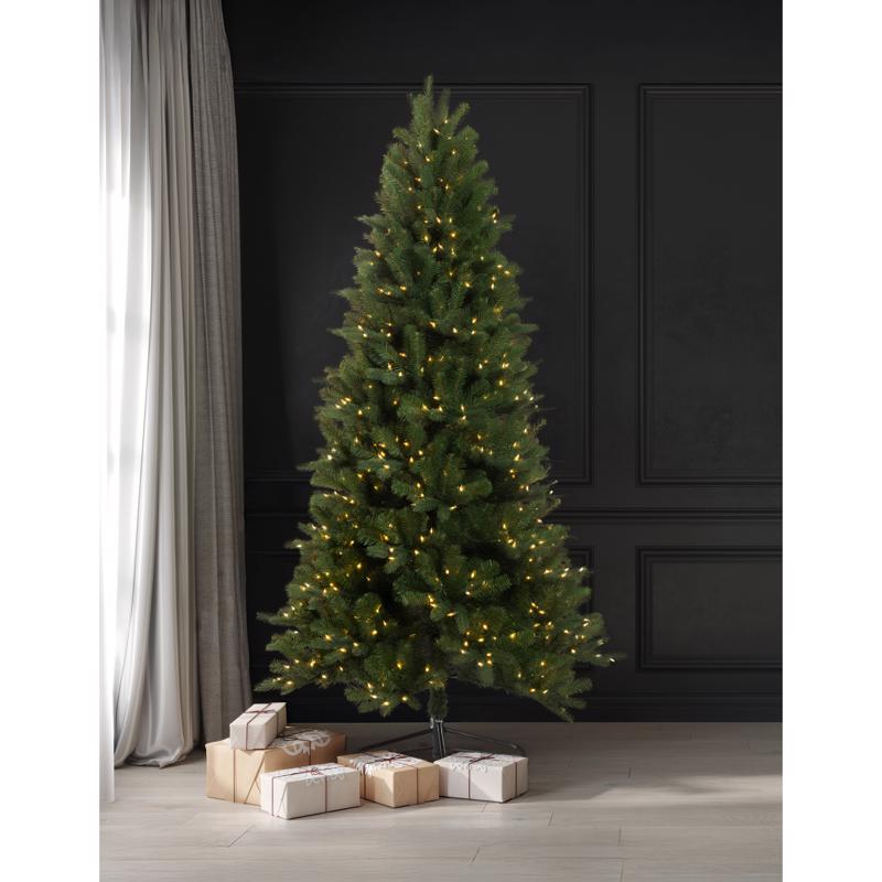 Holiday Bright Lights 7 ft. Full LED 650 ct Virginia Classic 1-2 Color Changing Christmas Tree