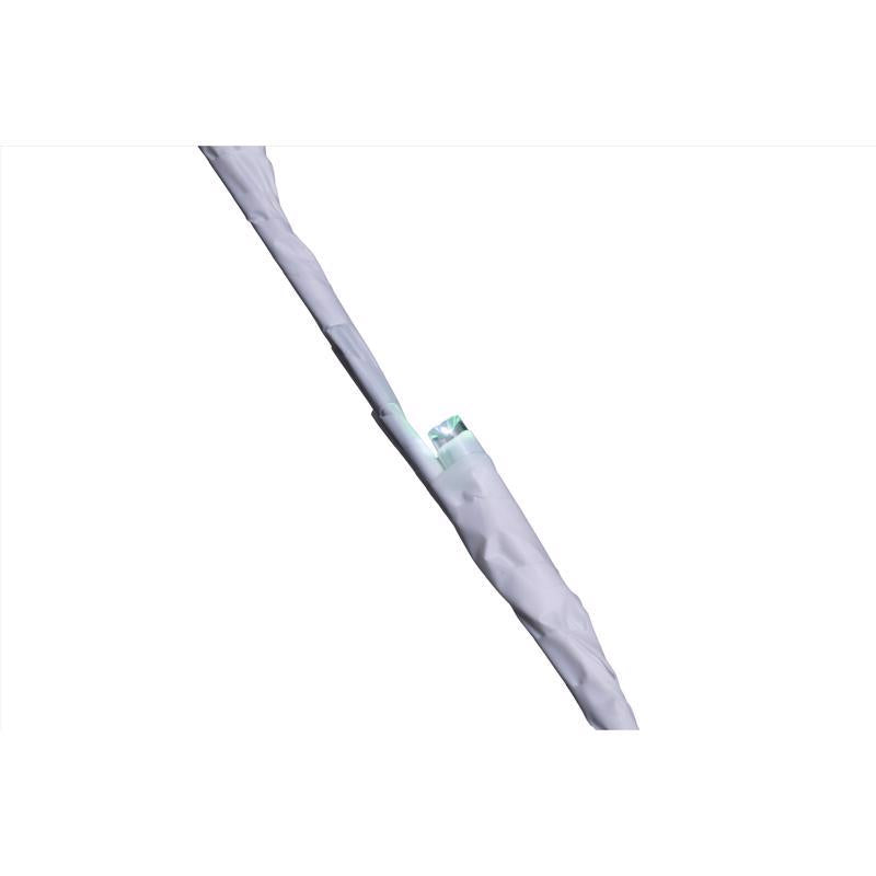 Celebrations LED Green/White Starlight Burst Deluxe Spearmint 24 in. Hanging Decor