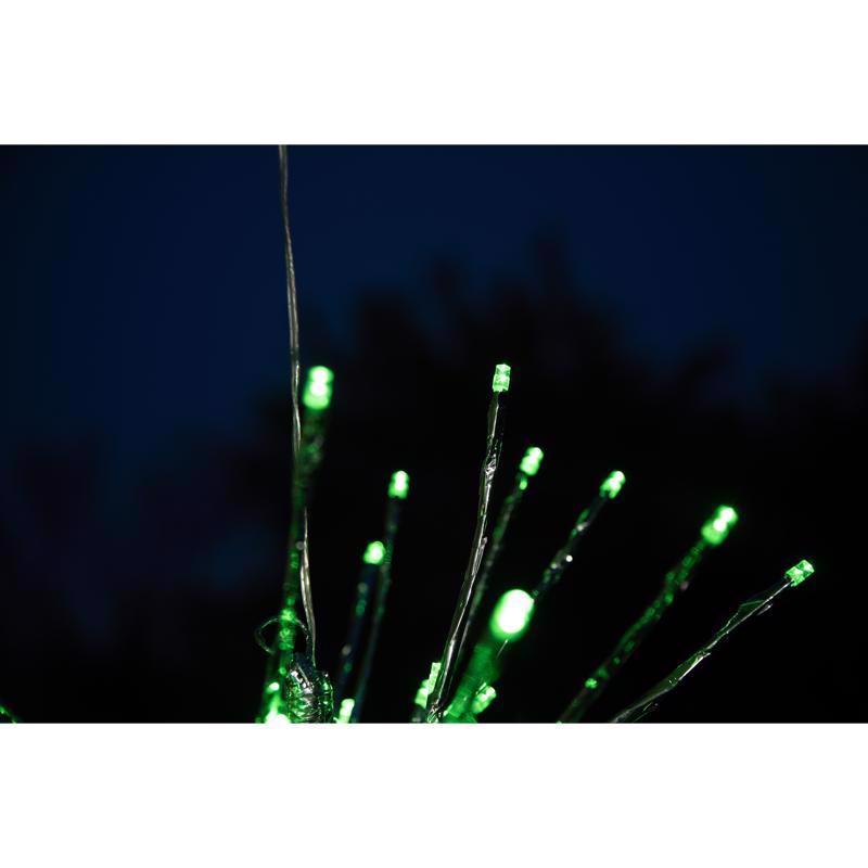 Celebrations LED Green/Red 3 in1 Radiant Blast 16 in. Pathway Decor