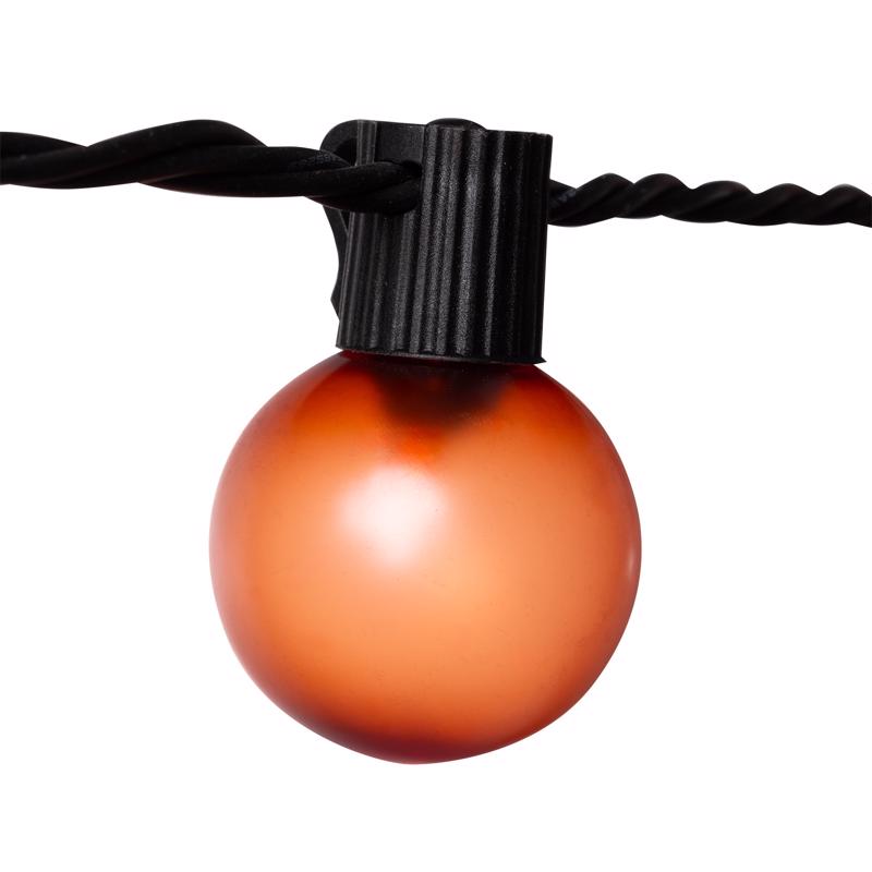 Celebrations Orange 25 ct LED String Lights