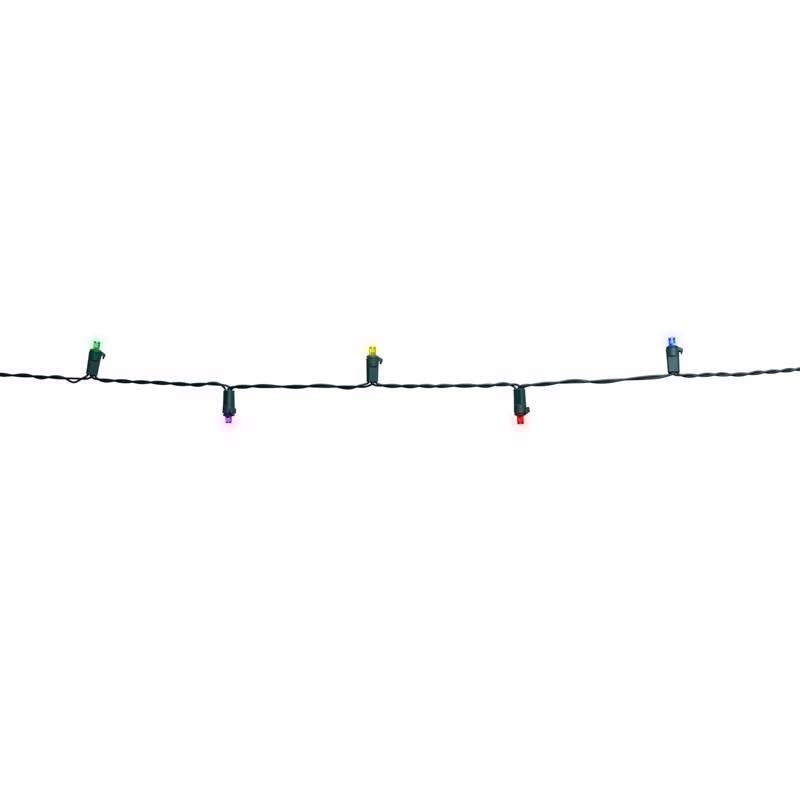 Celebrations Platinum LED Micro/5mm Multicolored/Warm White 50 ct String w/ Powerbank Christmas Ligh