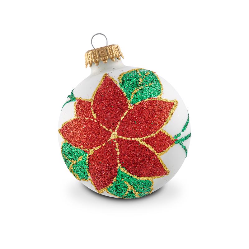 Krebs Assorted Glitter Ball Ornaments, Pack of 12
