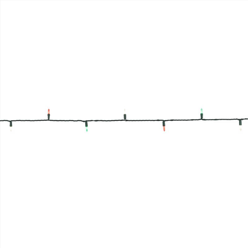 Celebrations Platinum LED T5 Red/Green/Pure White 50 ct String Christmas Lights