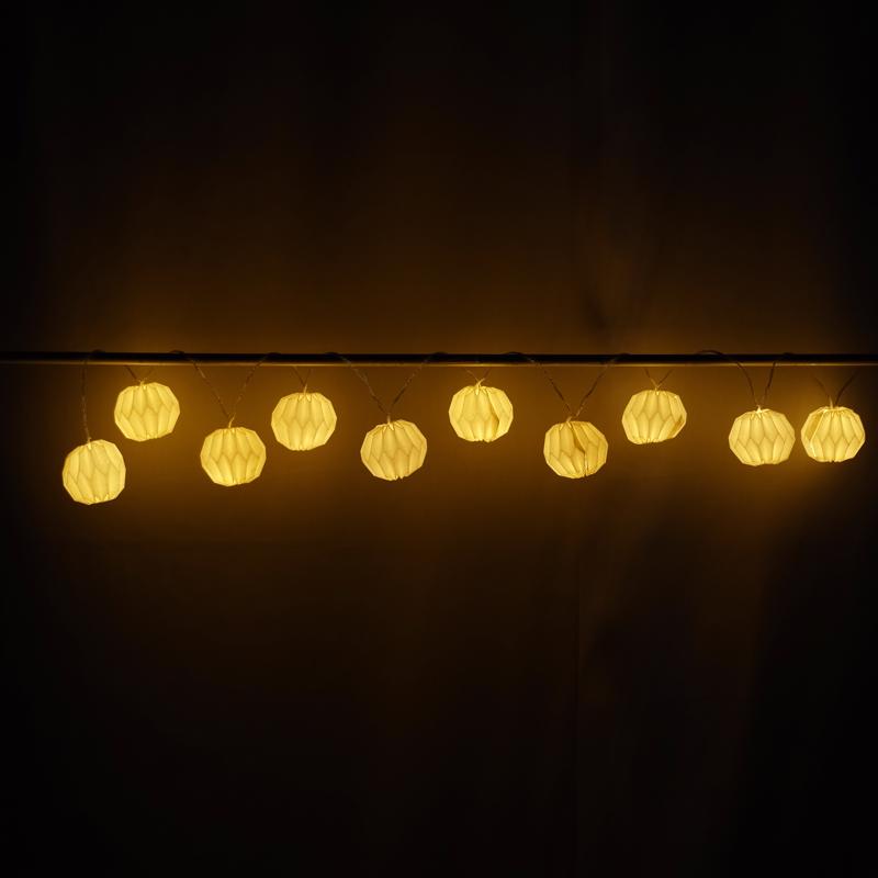 Alpine Warm White 10 ct LED Pumpkin String Lights, Pack of 4