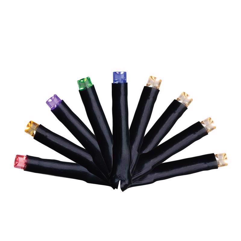 Celebrations LED Rice Multicolored/Warm White 50 ct Christmas Lights 16 ft.