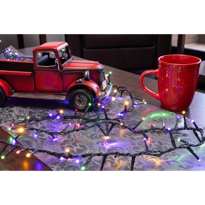 Celebrations LED Rice Multicolored/Warm White 50 ct Christmas Lights 16 ft.