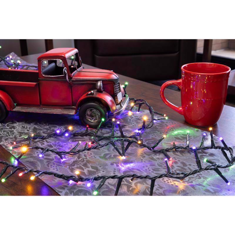 Celebrations LED Rice Multicolored/Warm White 200 ct Christmas Lights 17 ft.