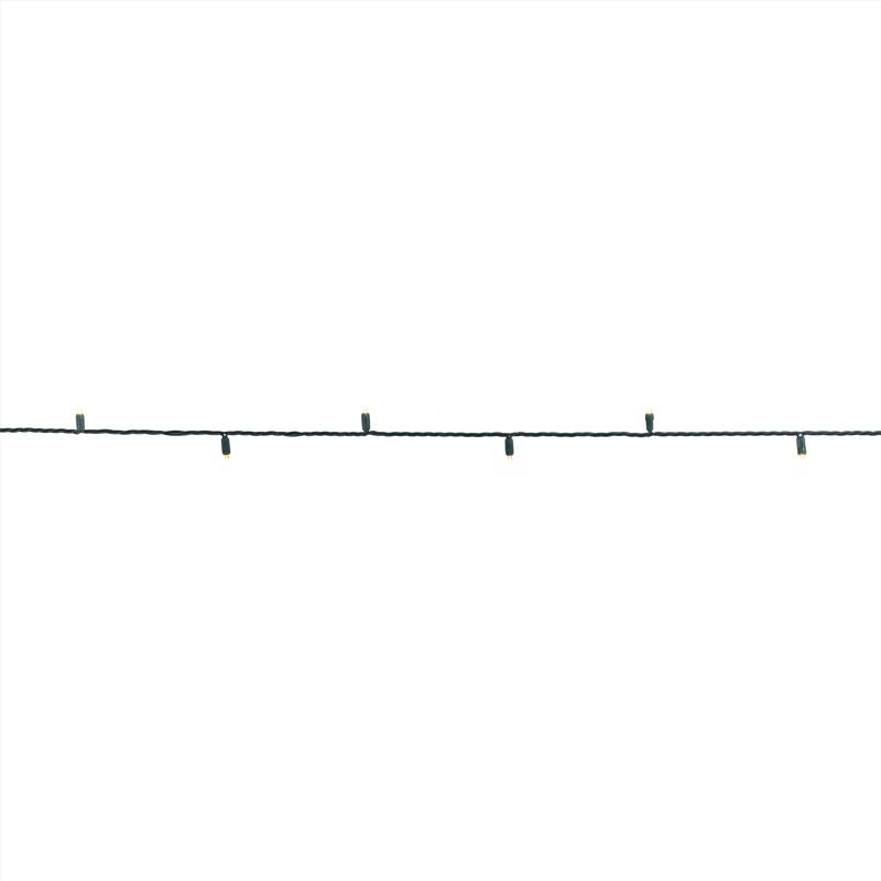 Celebrations LED Grand Mini Warm White 50 ct String Christmas Lights 25 ft.