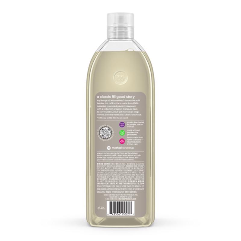 Method Violet & Lavender Scent Gel Hand Wash 34 oz, Pack of 4