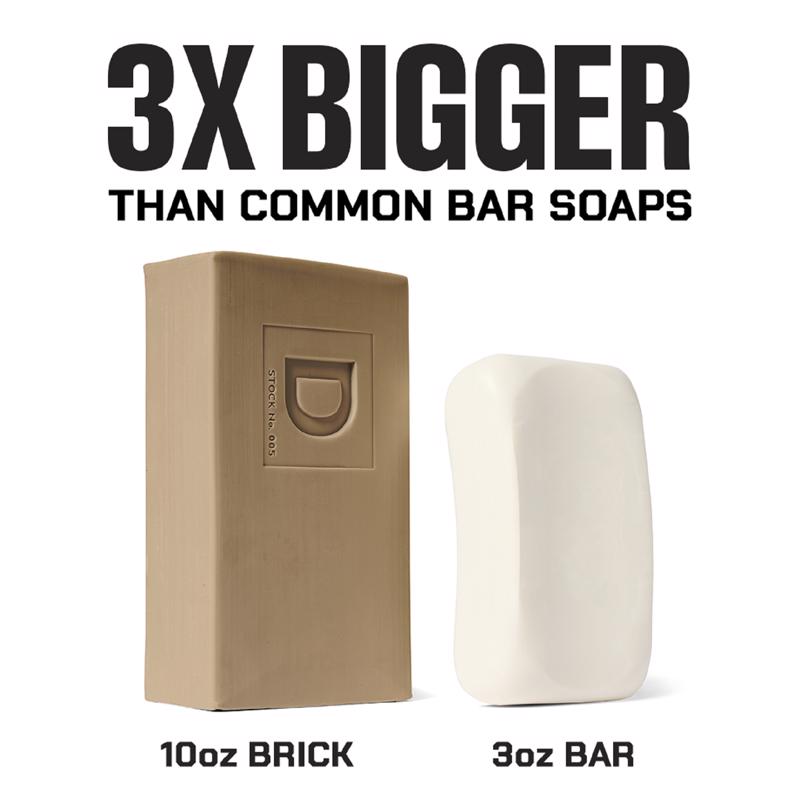 Duke Cannon Buck Moon Lime + Vetiver Scent Bar Soap 10 oz 1 pk