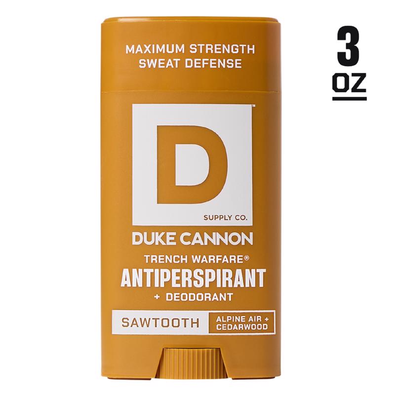 Duke Cannon Trench Warfare Orange Antiperspirants/Deodorants 3 oz 1 pk