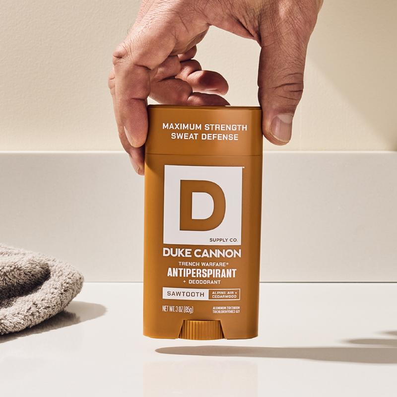Duke Cannon Trench Warfare Orange Antiperspirants/Deodorants 3 oz 1 pk